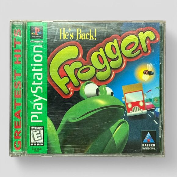 Frogger PS1 PlayStation 1 Complete CIB Greatest Hits - Picture 1 of 3